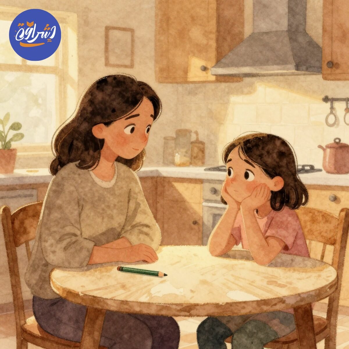 سارة تعيد القلم لمعلمتها بأمانة